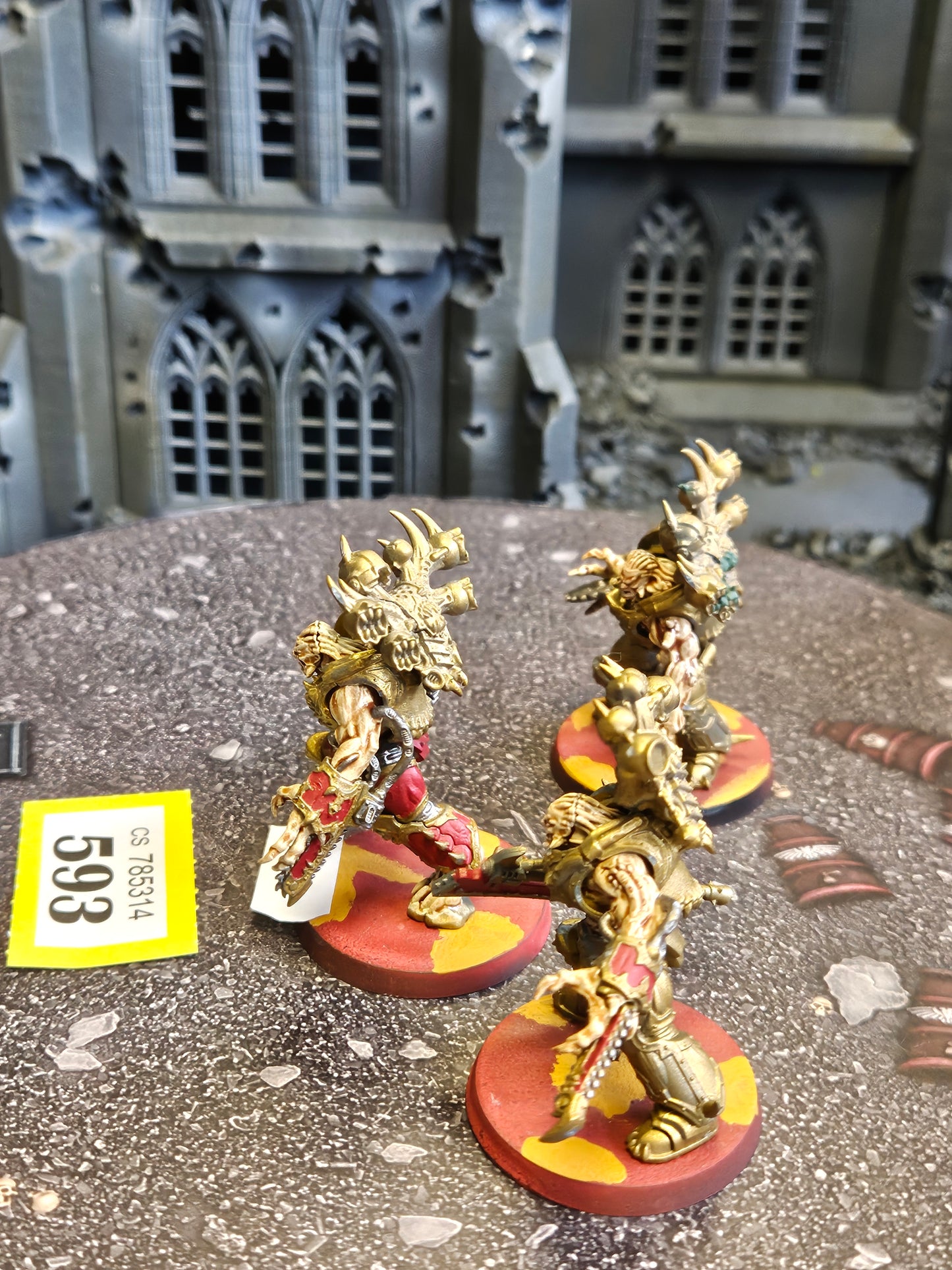 3x Eightbound #593 World Eaters Warhammer 40k