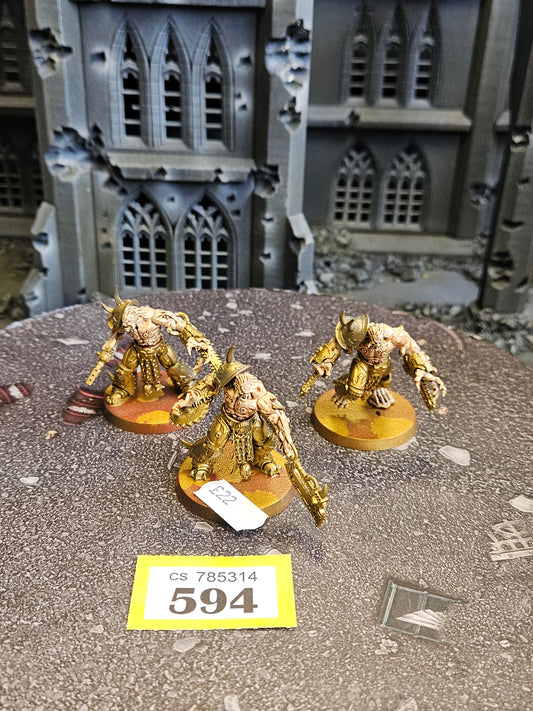 3x Eightbound #594 World Eaters Warhammer 40k