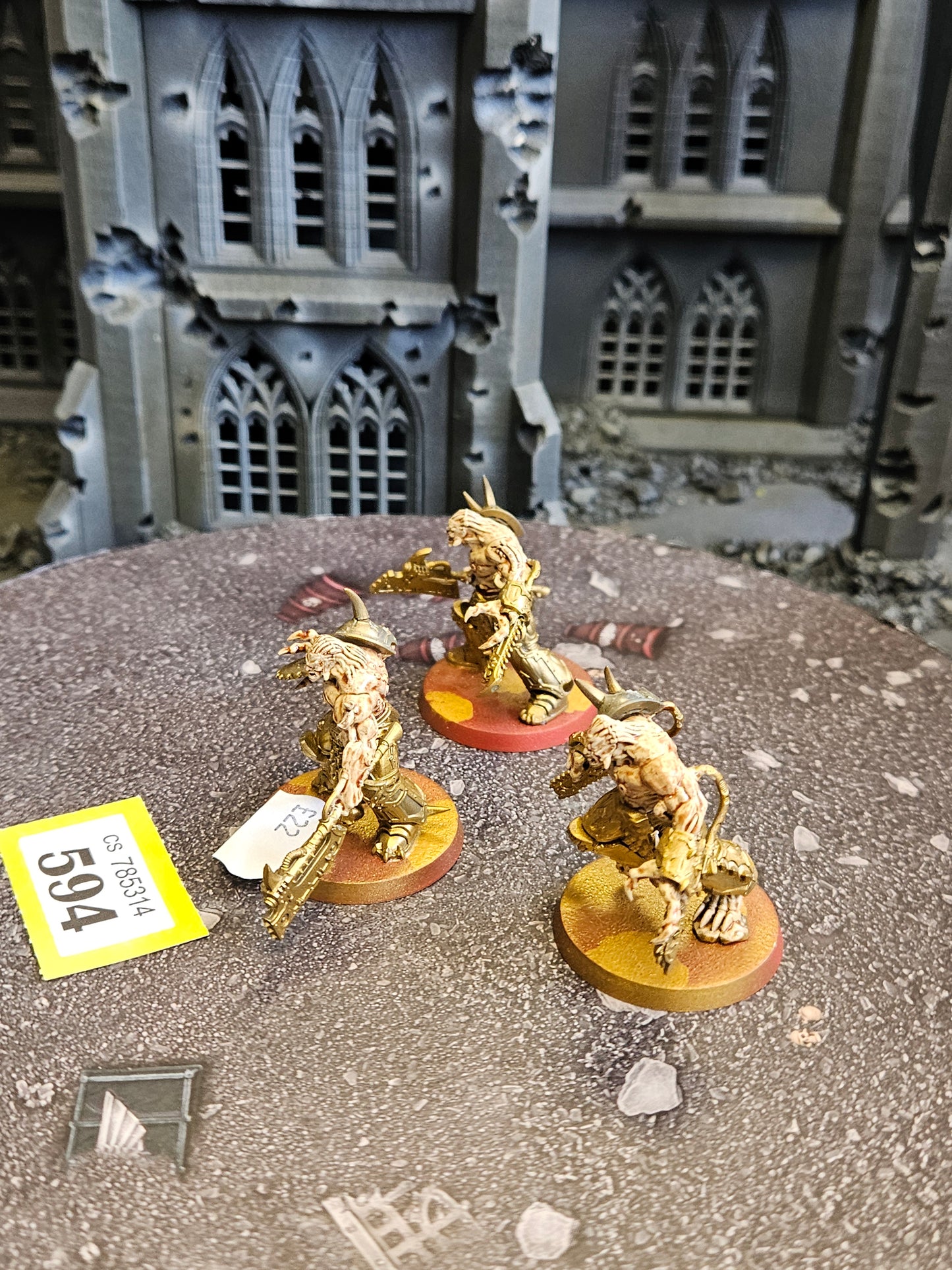 3x Eightbound #594 World Eaters Warhammer 40k