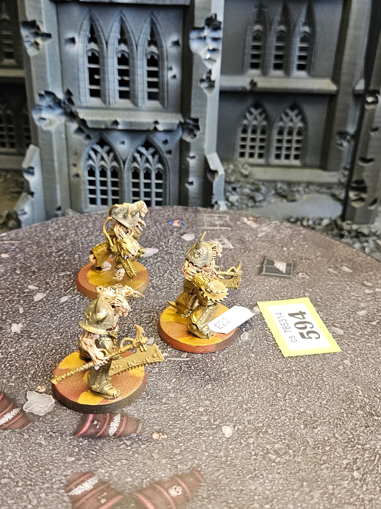 3x Eightbound #594 World Eaters Warhammer 40k
