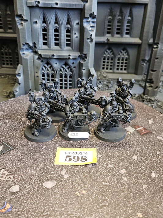 * 6x Noise Marines #598 Emperor's Children Warhammer 40k