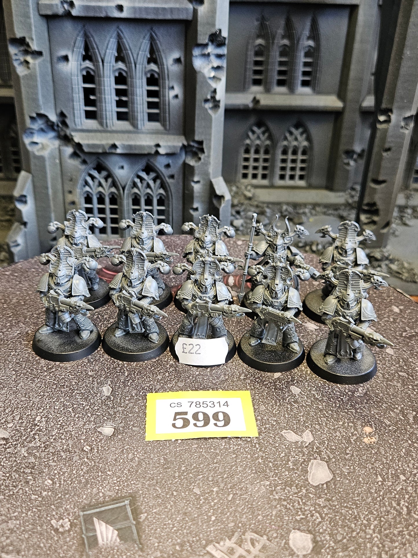 * 10x Rubric Marines #599 Thousand Sons Warhammer 40k