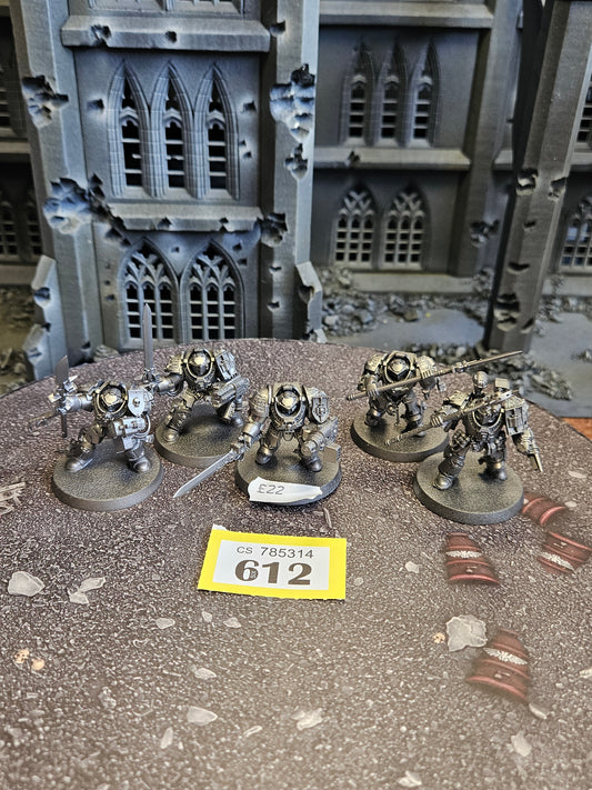 * 5x Terminators #612 Grey Knights Space Marines Warhammer 40k