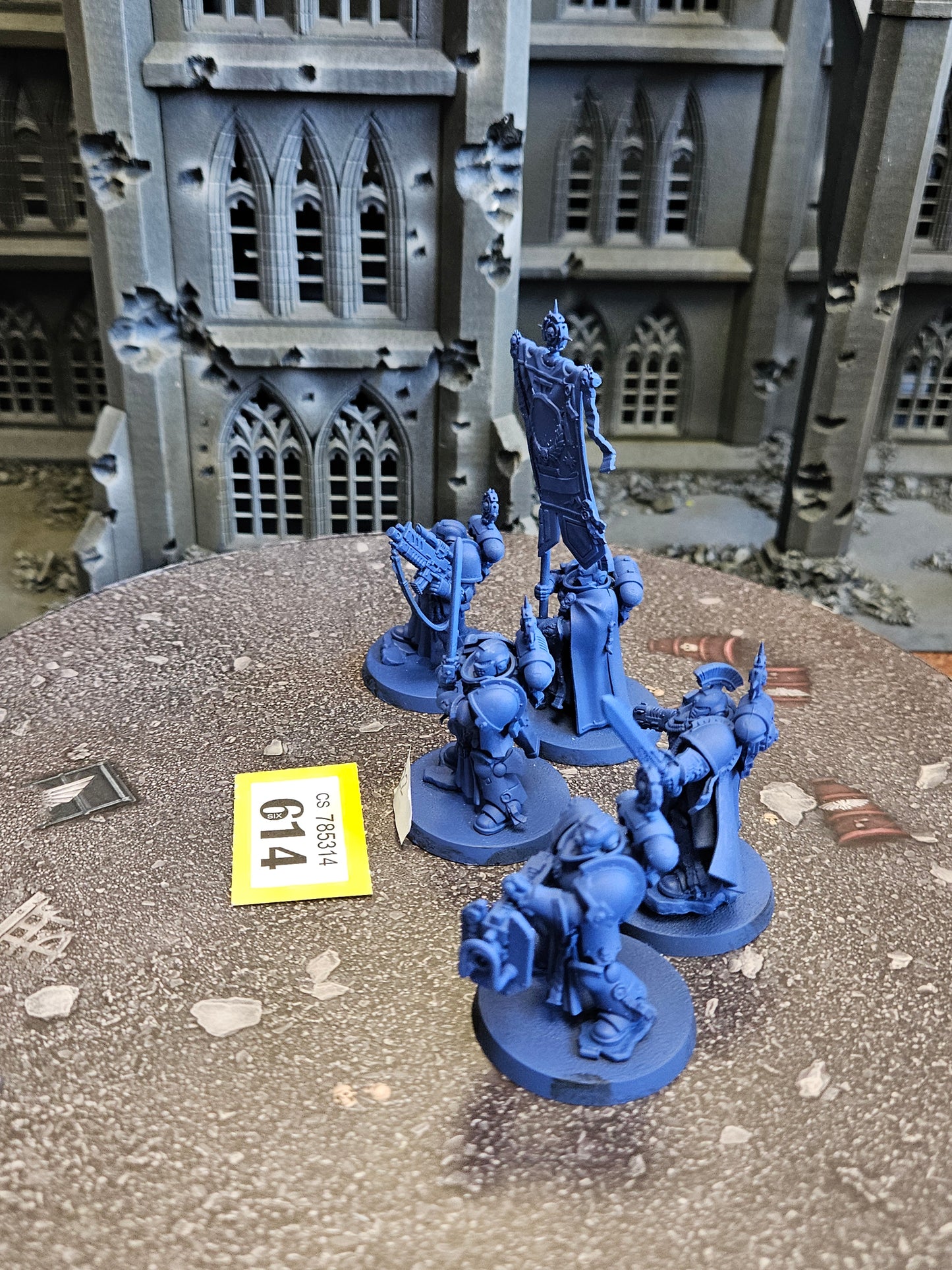 * 5x Company Heroes #614 Space Marines Warhammer 40k