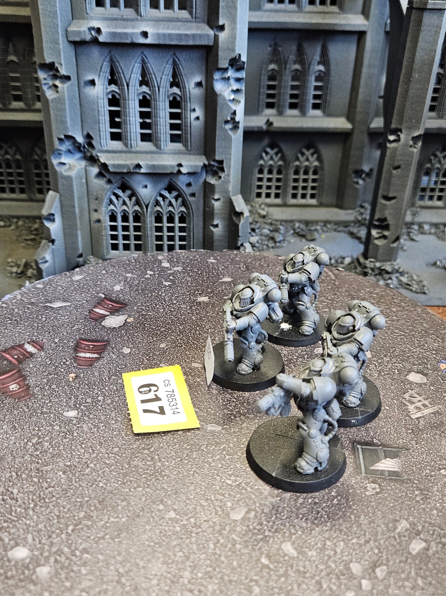 * 4x Primaris Eradicators #617 Space Marines Warhammer 40k