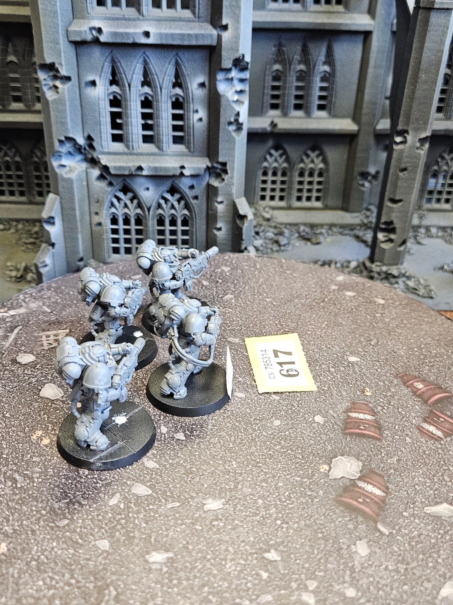 * 4x Primaris Eradicators #617 Space Marines Warhammer 40k