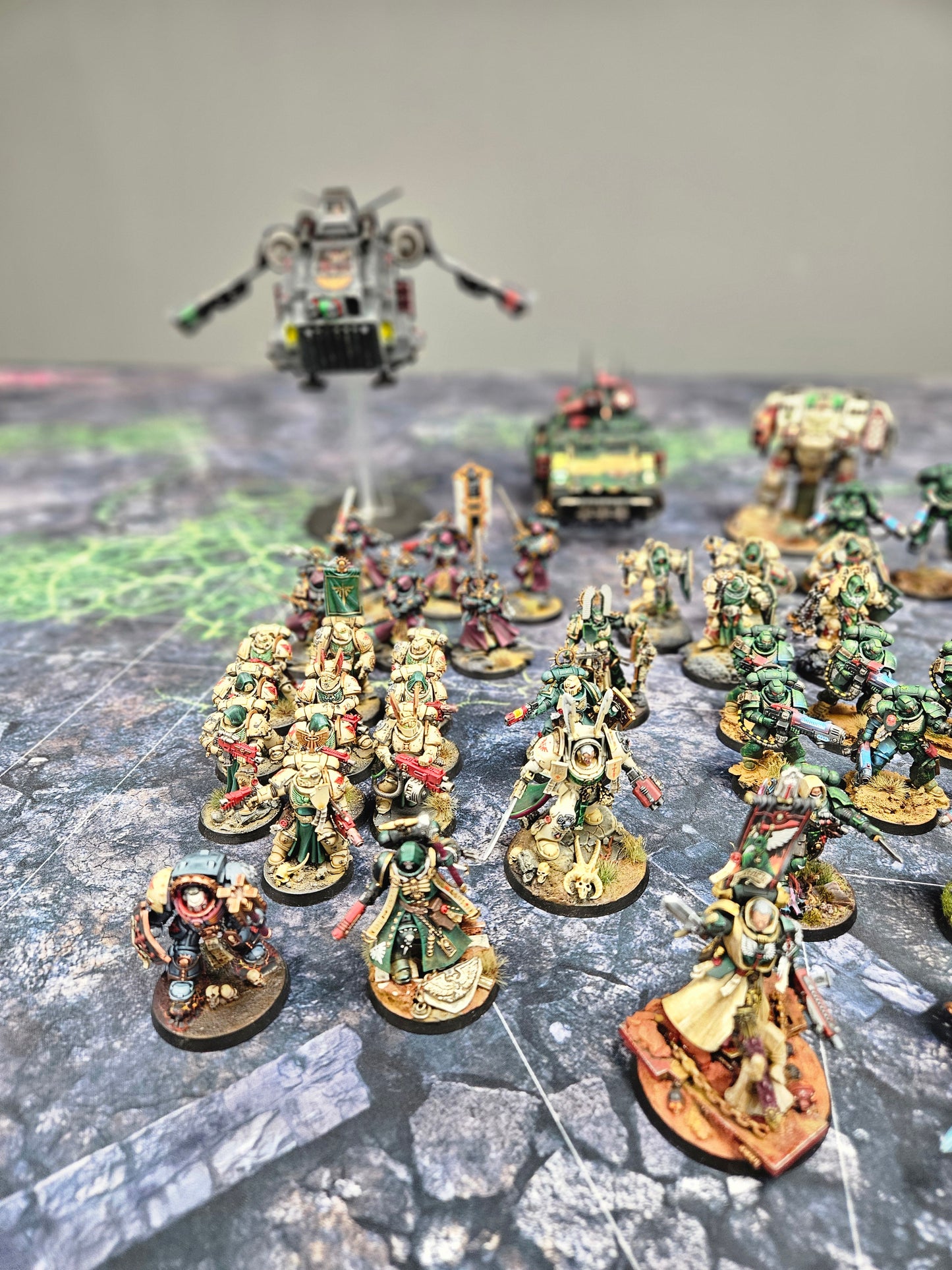 Large Primaris Dark Angels Army Space Marines Warhammer 40k