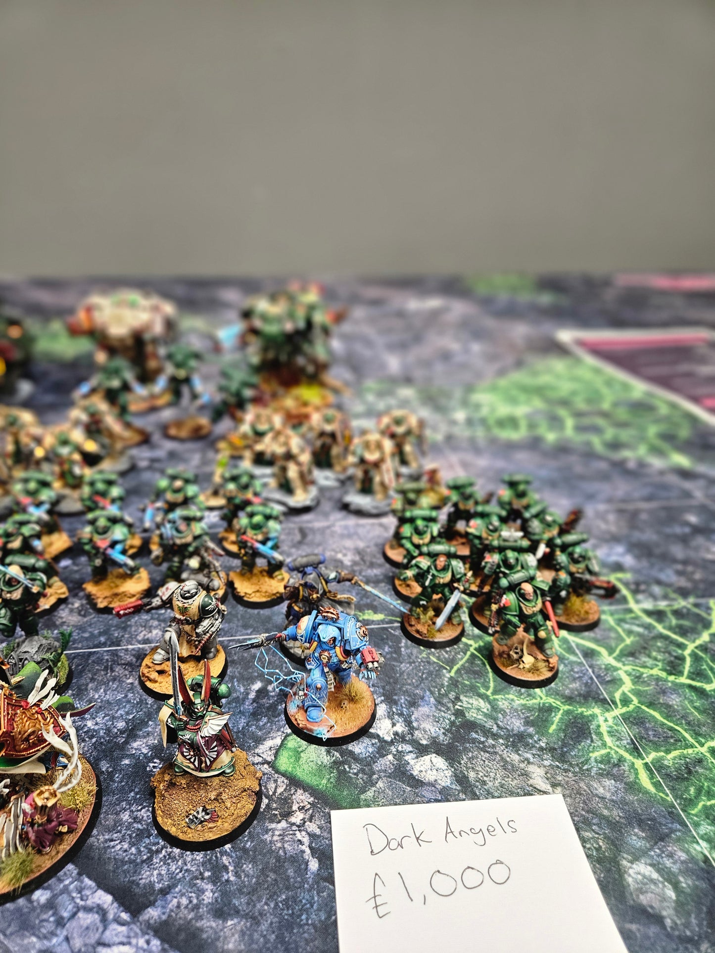 Large Primaris Dark Angels Army Space Marines Warhammer 40k