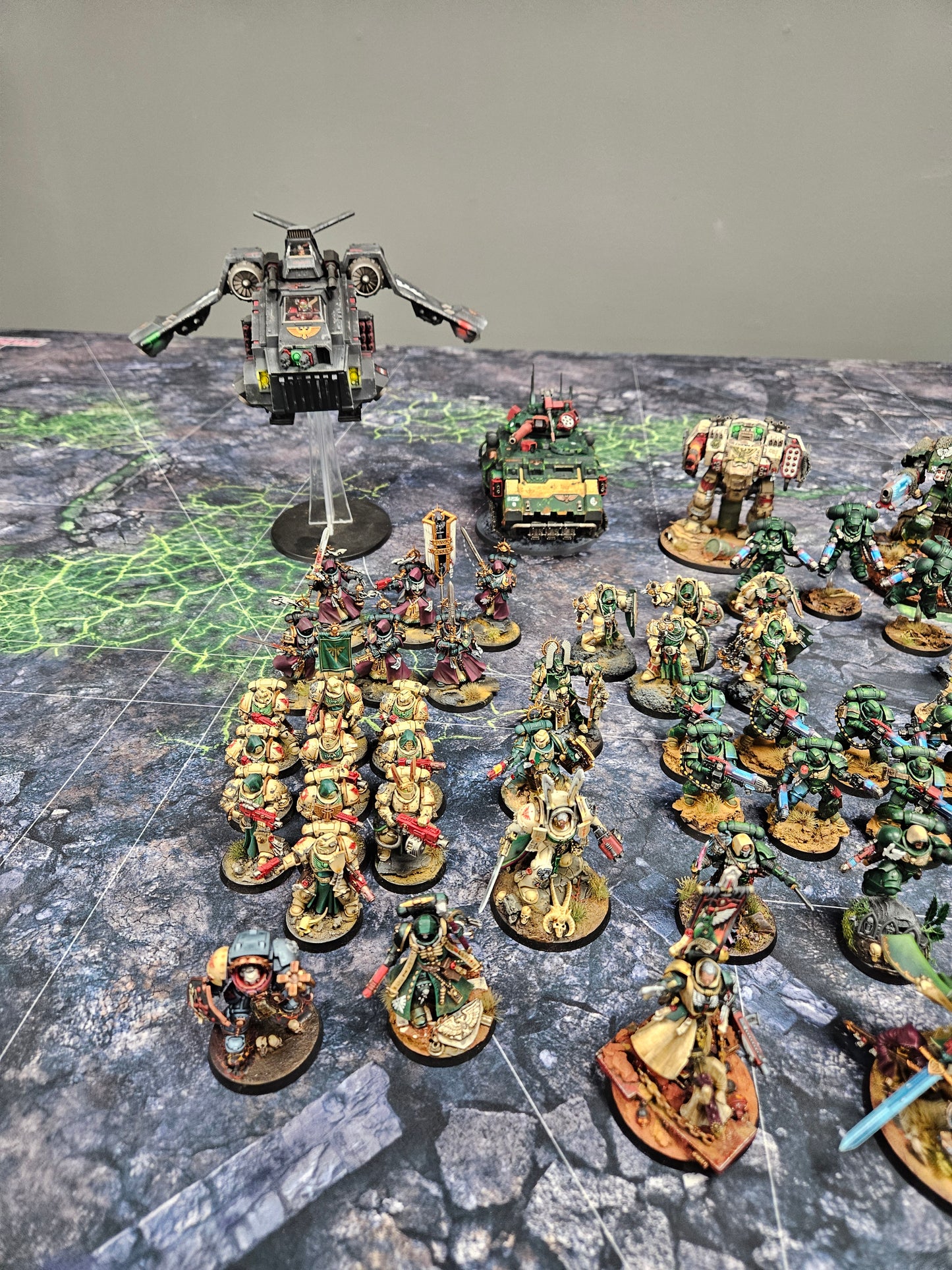 Large Primaris Dark Angels Army Space Marines Warhammer 40k