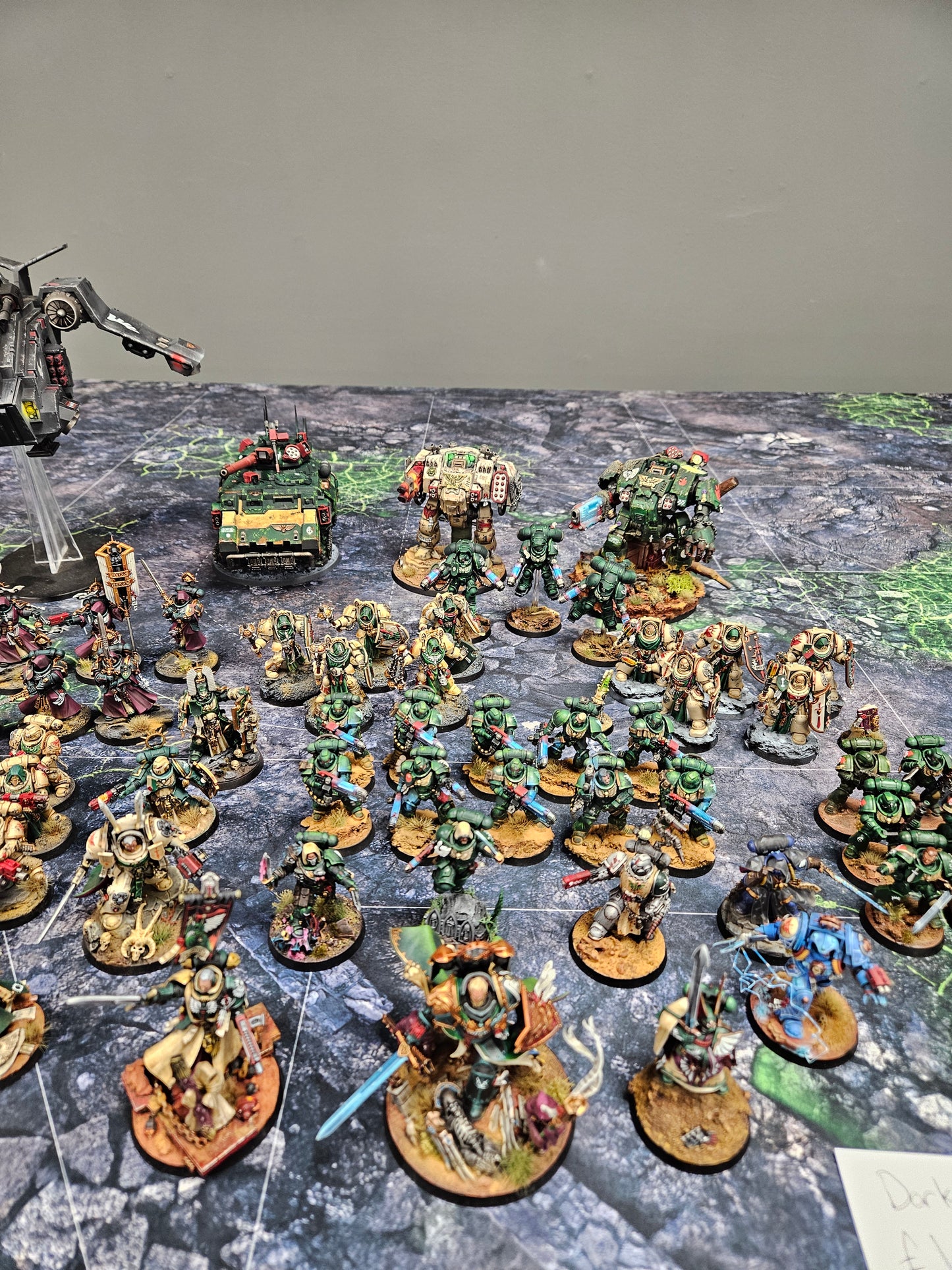 Large Primaris Dark Angels Army Space Marines Warhammer 40k