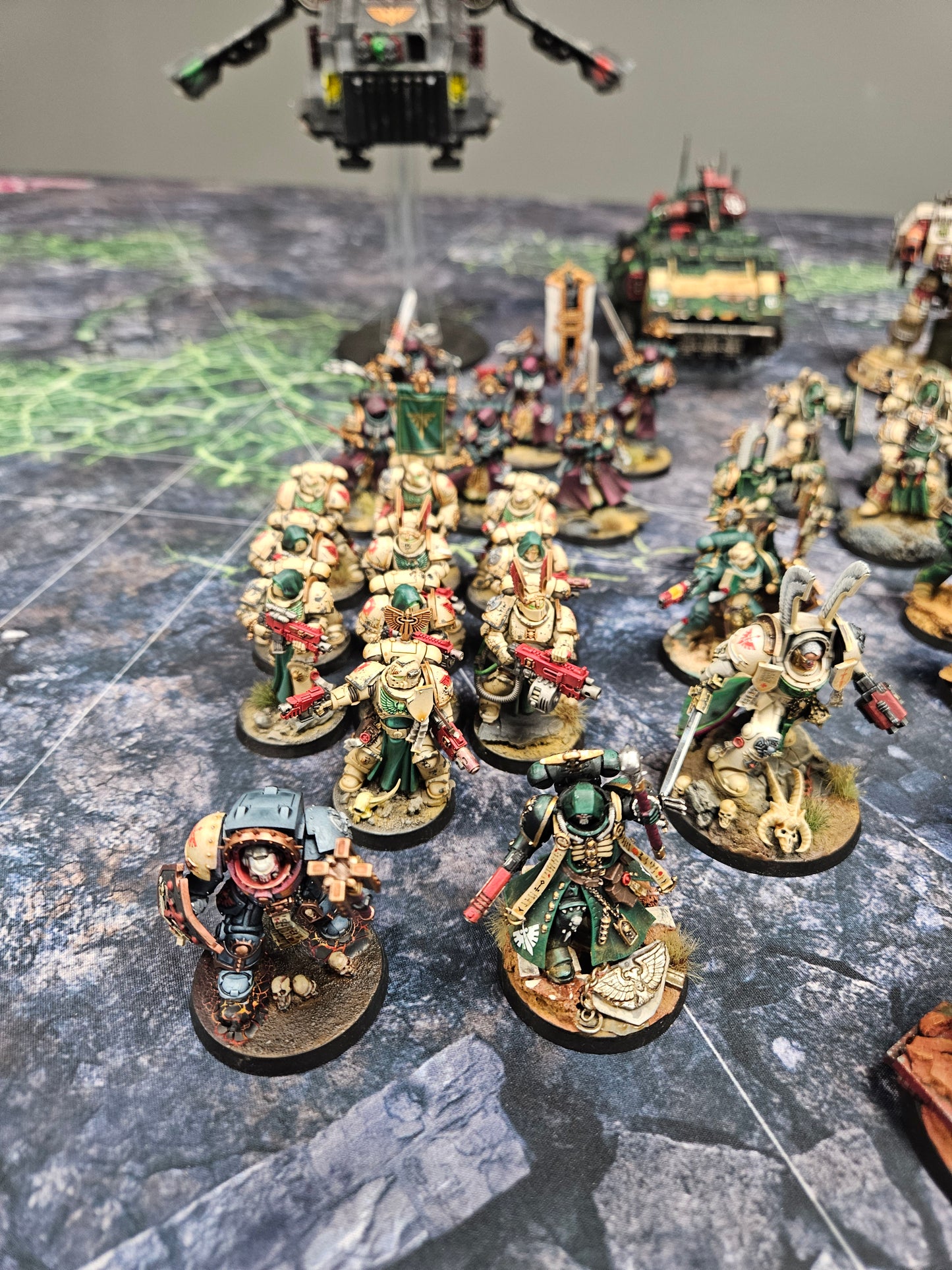 Large Primaris Dark Angels Army Space Marines Warhammer 40k