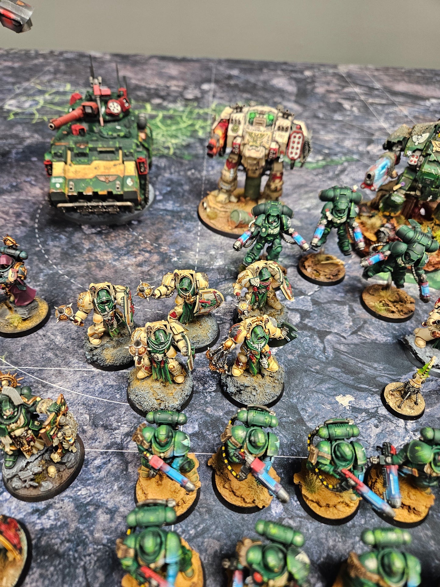 Large Primaris Dark Angels Army Space Marines Warhammer 40k