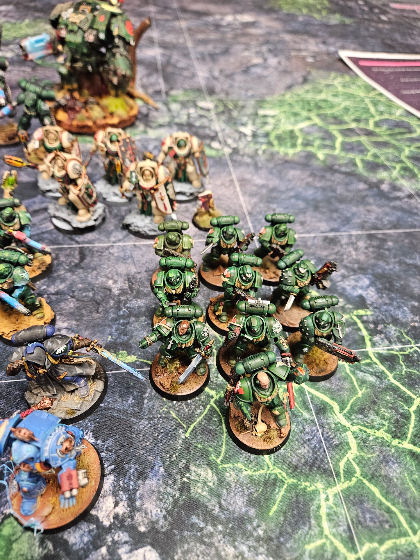 Large Primaris Dark Angels Army Space Marines Warhammer 40k