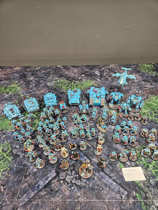 Large Primaris Ultramarines Army Space Marines Warhammer 40k