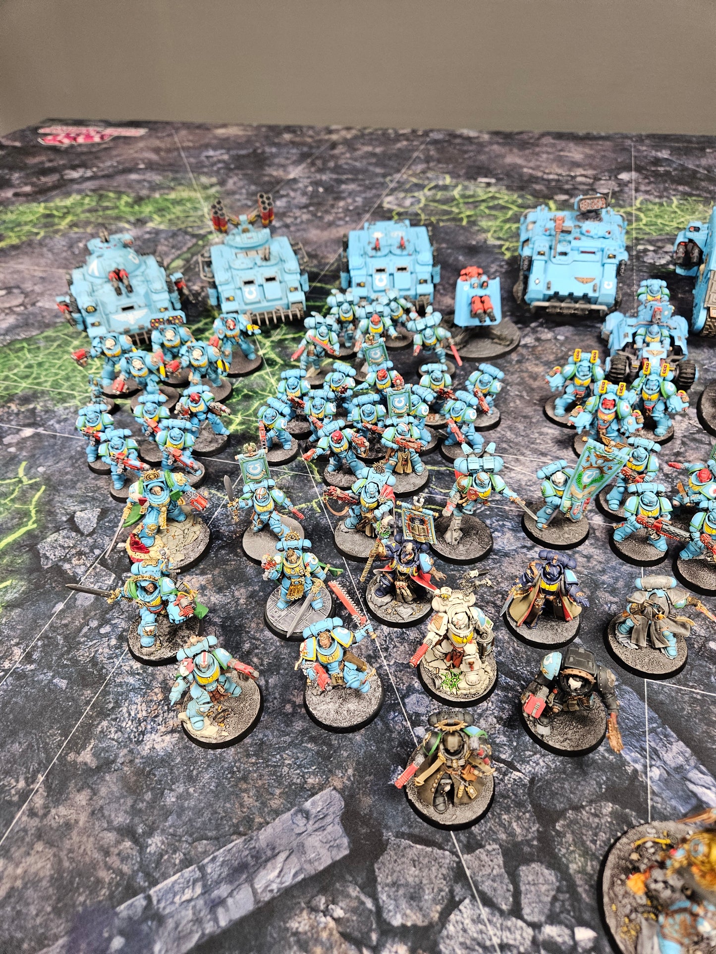 Large Primaris Ultramarines Army Space Marines Warhammer 40k