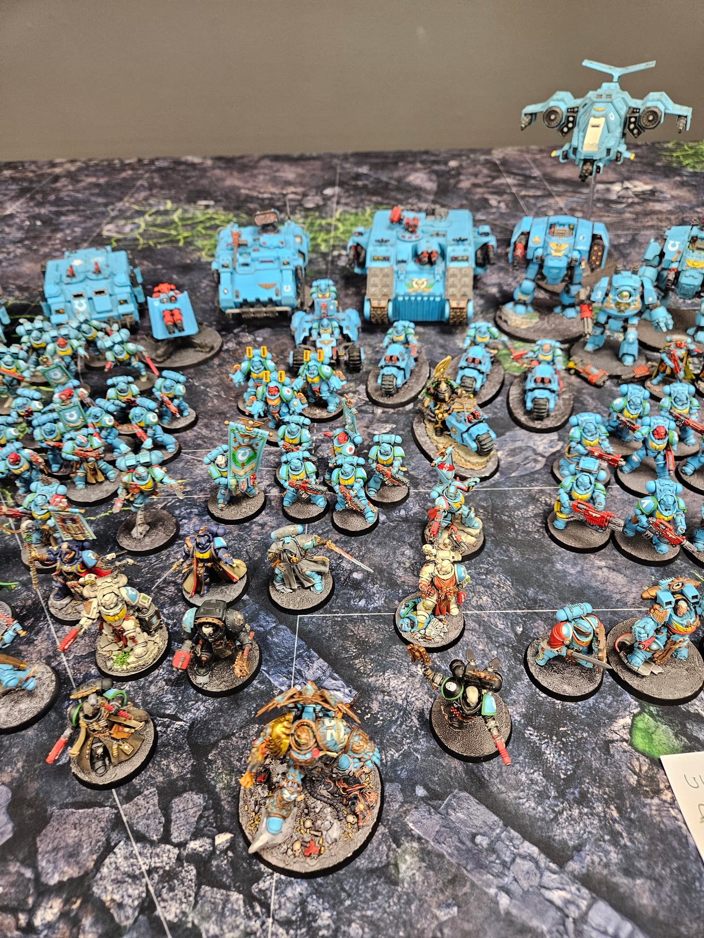 Large Primaris Ultramarines Army Space Marines Warhammer 40k
