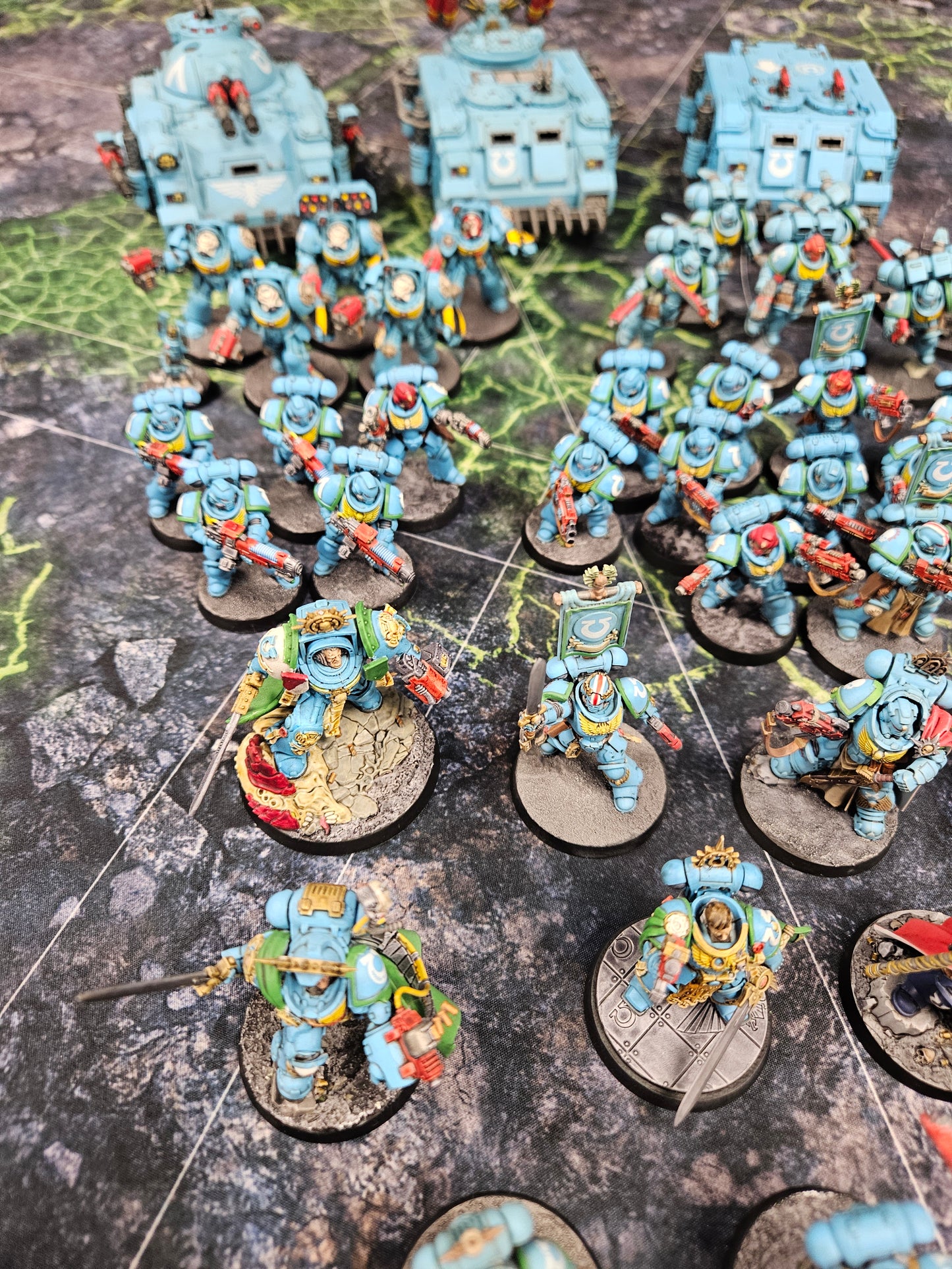 Large Primaris Ultramarines Army Space Marines Warhammer 40k