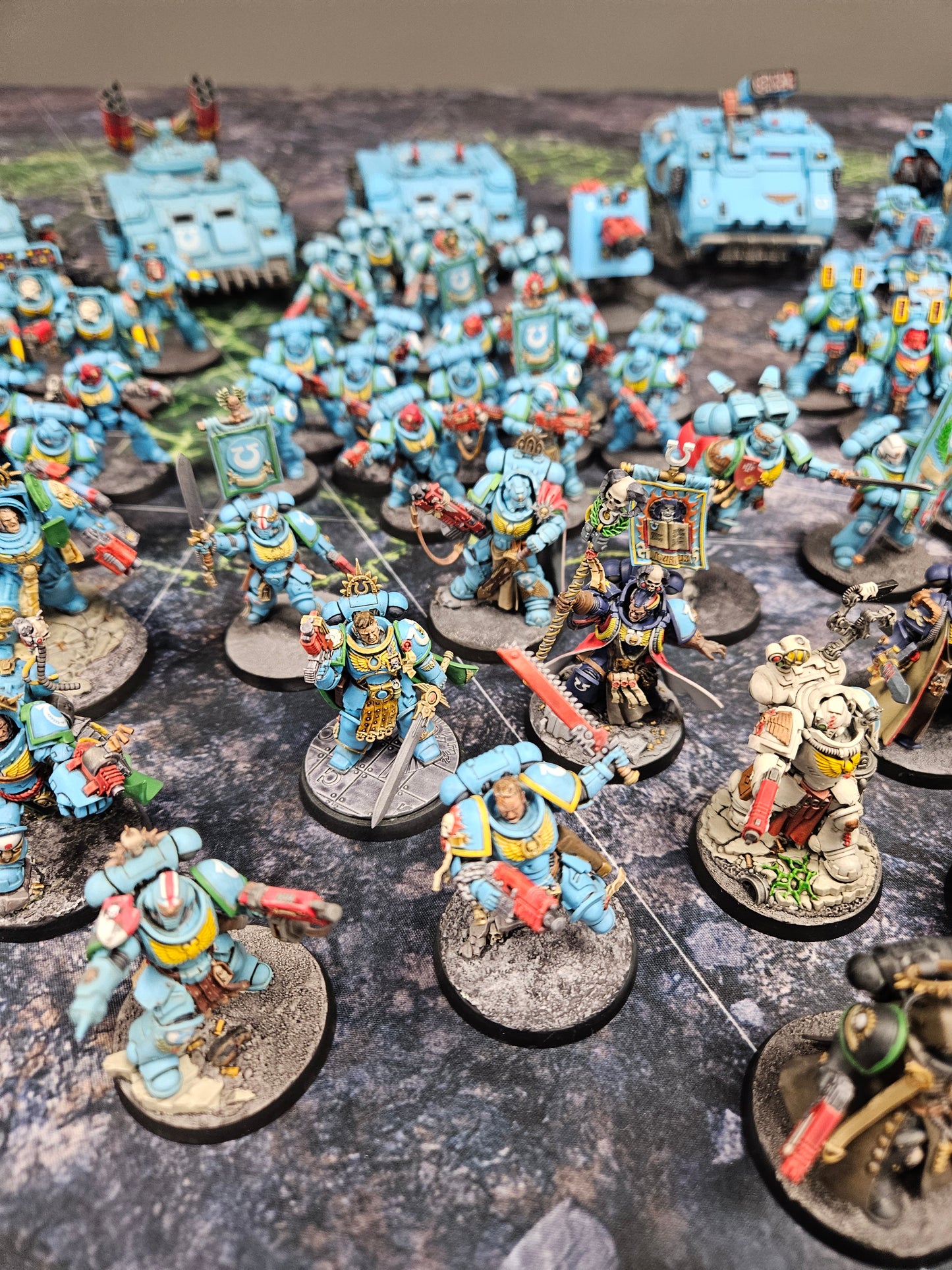 Large Primaris Ultramarines Army Space Marines Warhammer 40k