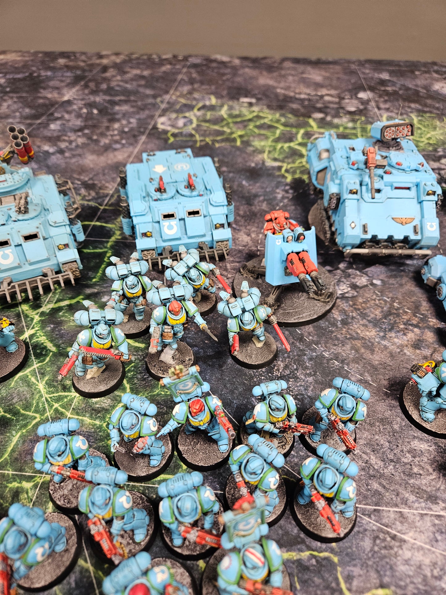 Large Primaris Ultramarines Army Space Marines Warhammer 40k