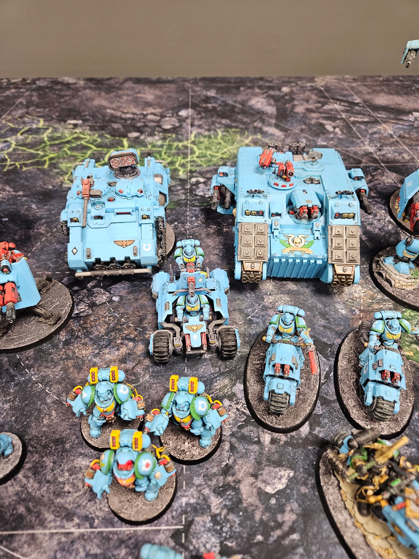 Large Primaris Ultramarines Army Space Marines Warhammer 40k