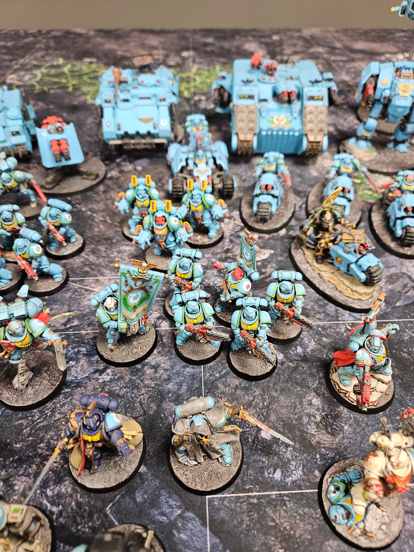 Large Primaris Ultramarines Army Space Marines Warhammer 40k