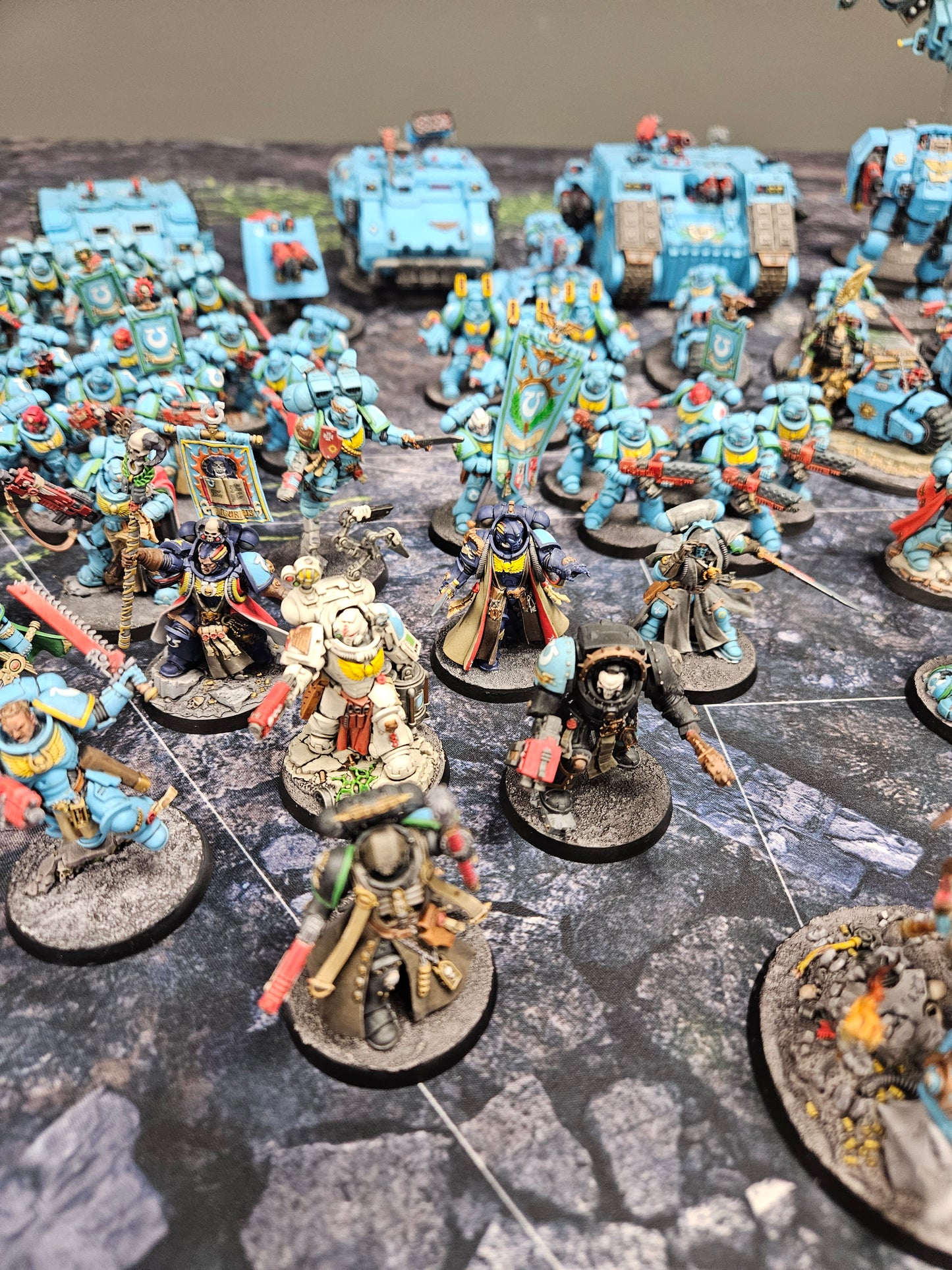 Large Primaris Ultramarines Army Space Marines Warhammer 40k