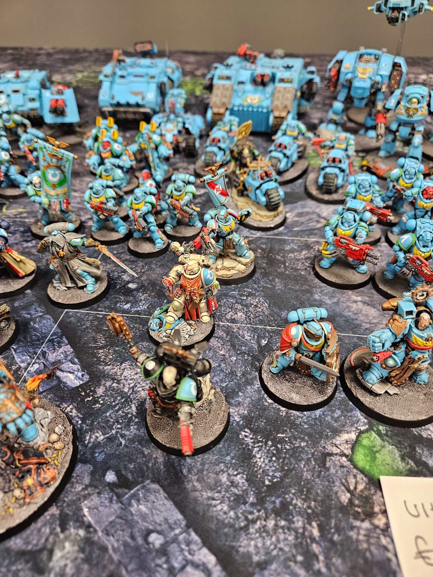 Large Primaris Ultramarines Army Space Marines Warhammer 40k