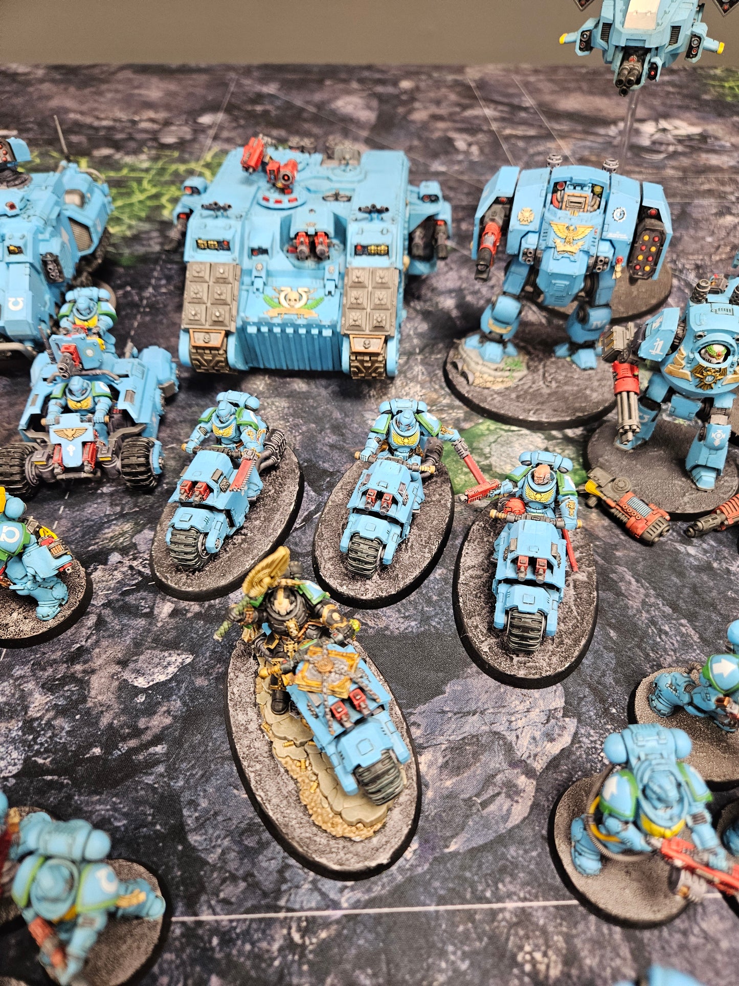 Large Primaris Ultramarines Army Space Marines Warhammer 40k