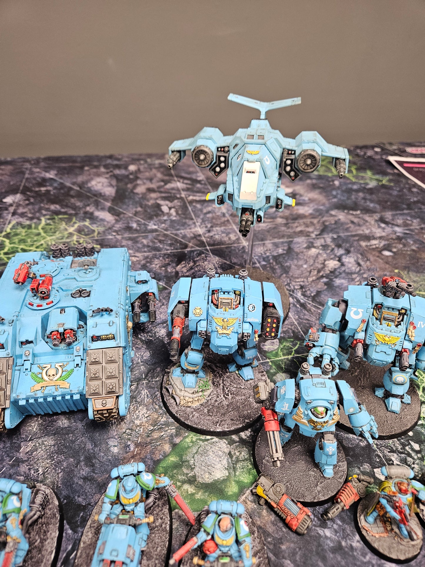 Large Primaris Ultramarines Army Space Marines Warhammer 40k