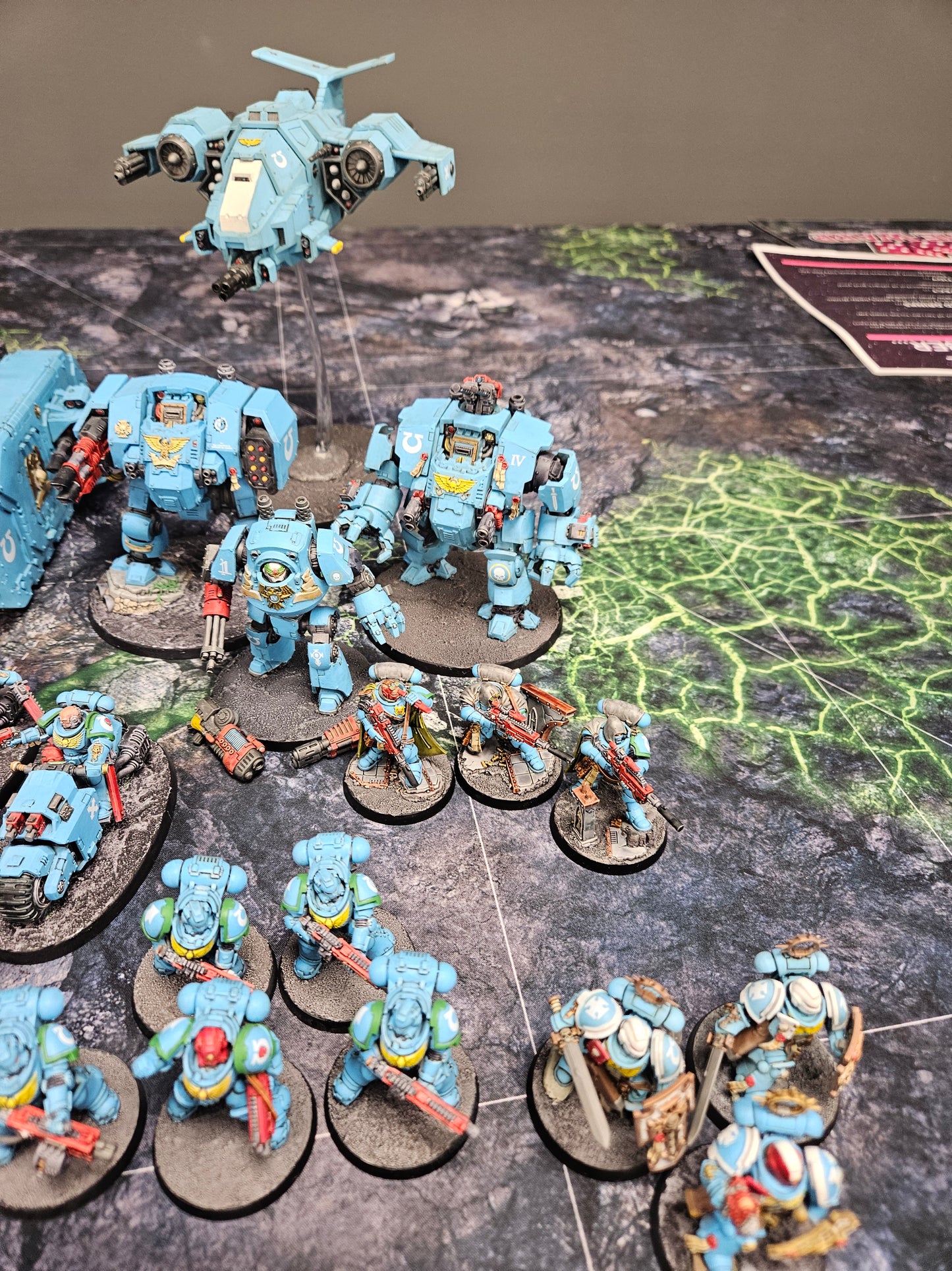 Large Primaris Ultramarines Army Space Marines Warhammer 40k
