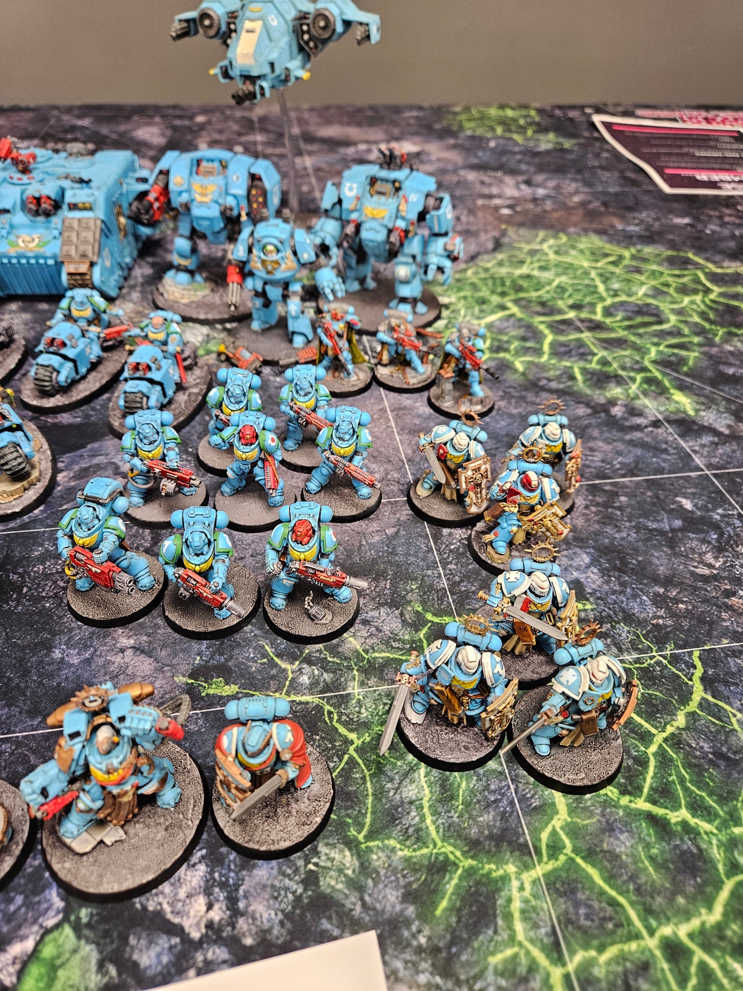 Large Primaris Ultramarines Army Space Marines Warhammer 40k