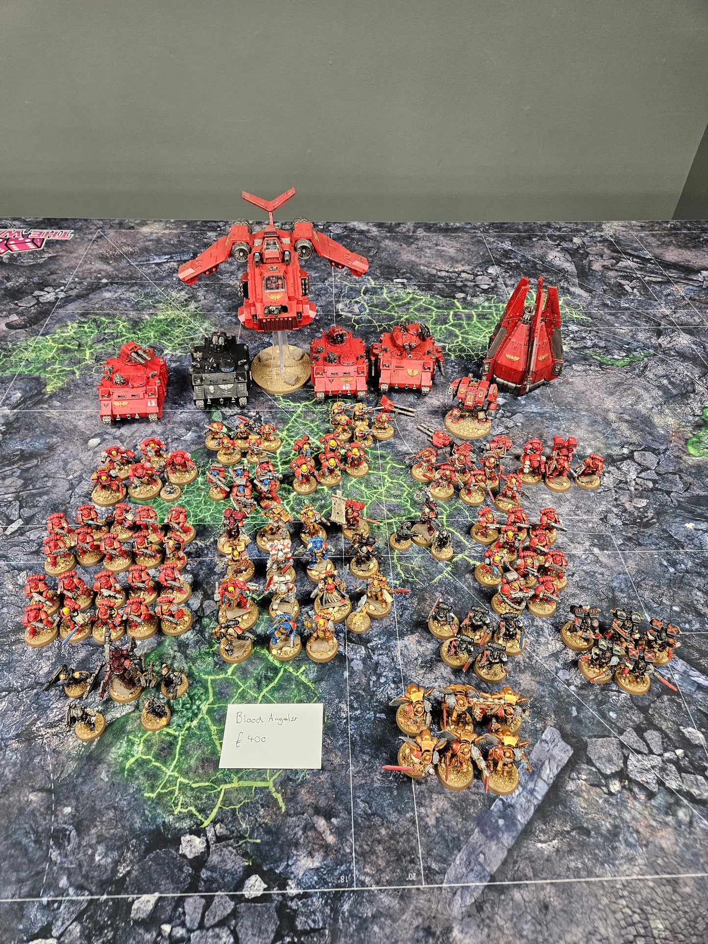 Blood Angels Army Space Marines Warhammer 40k