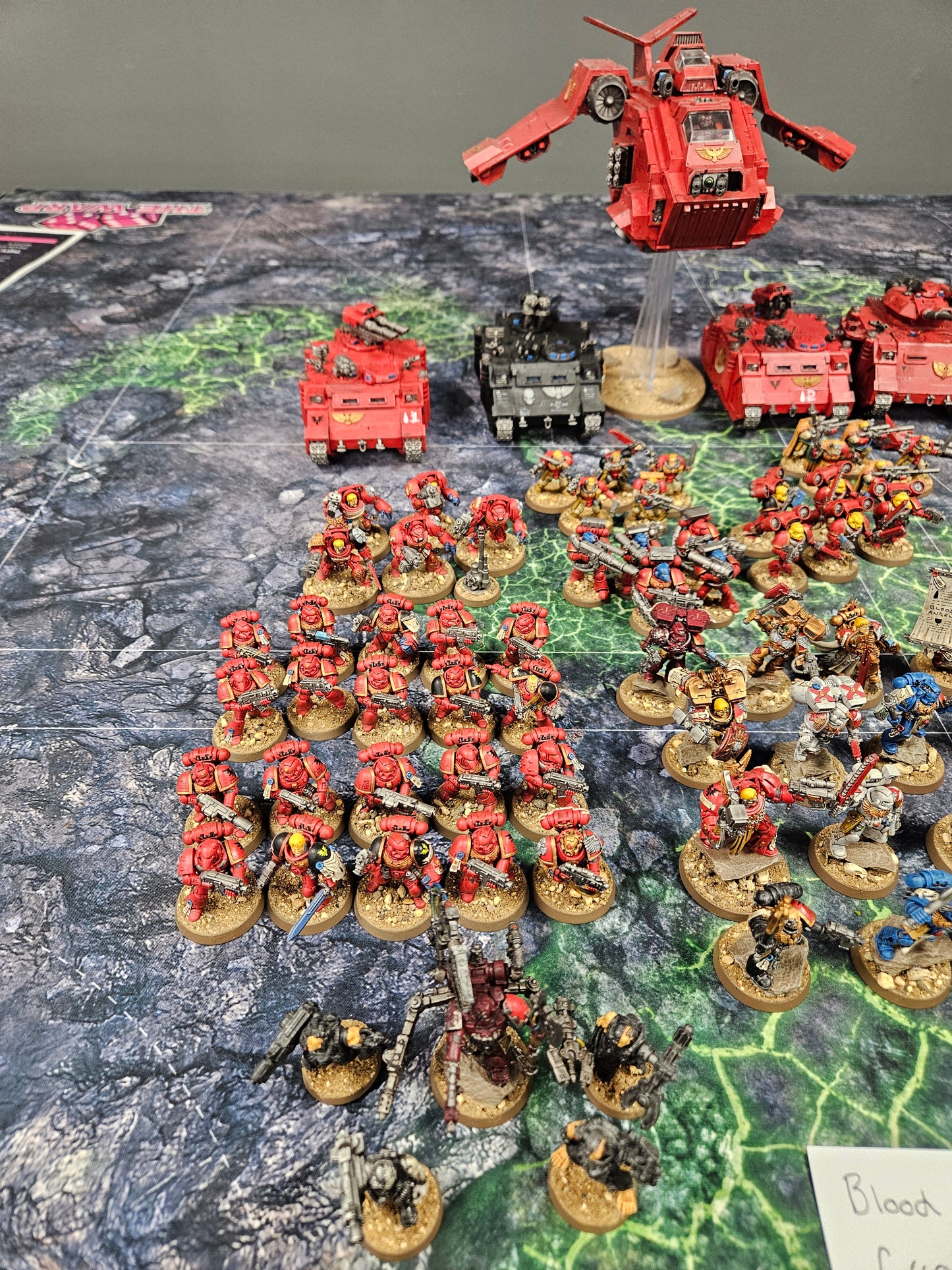 Blood Angels Army Space Marines Warhammer 40k