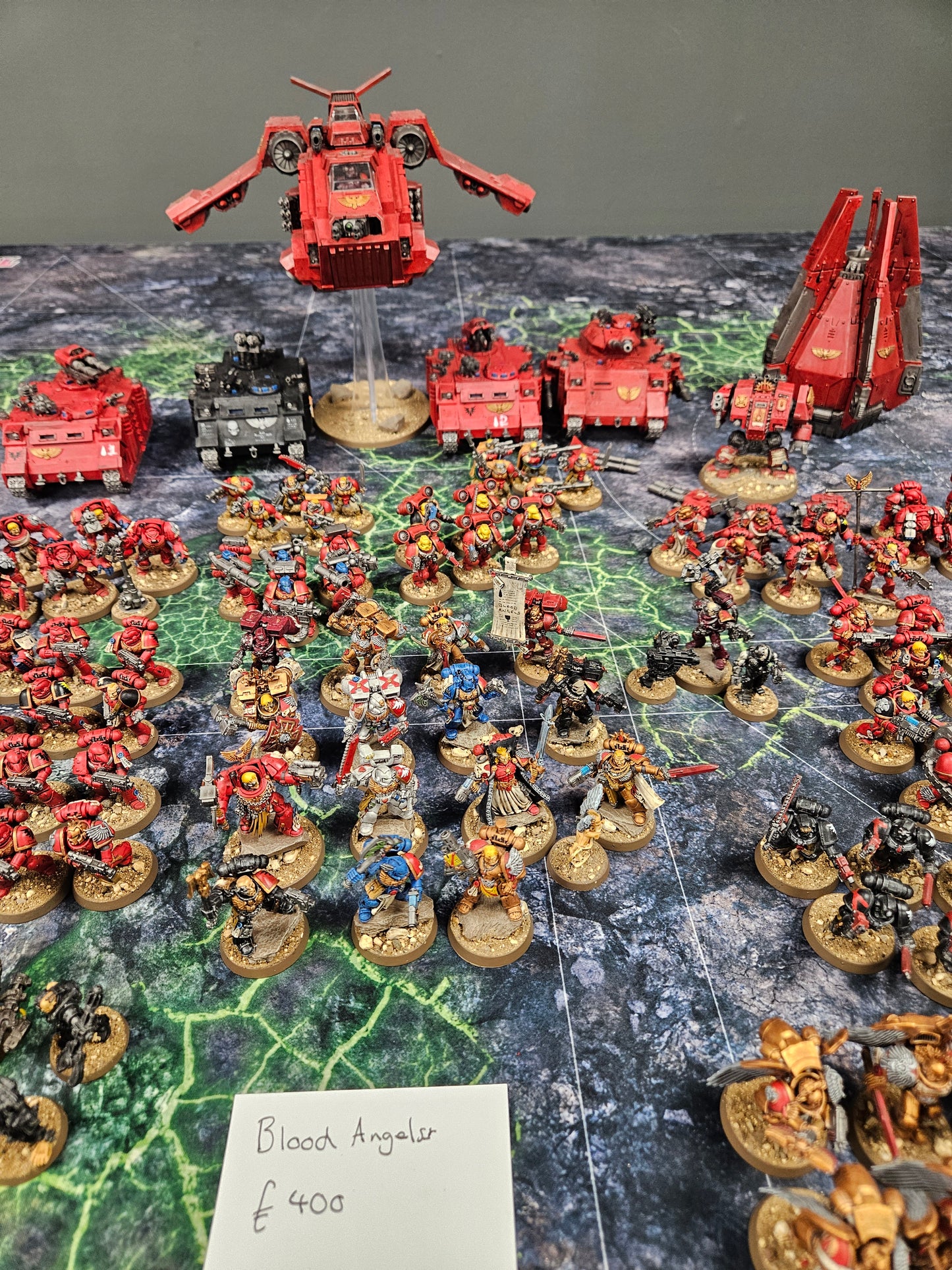 Blood Angels Army Space Marines Warhammer 40k