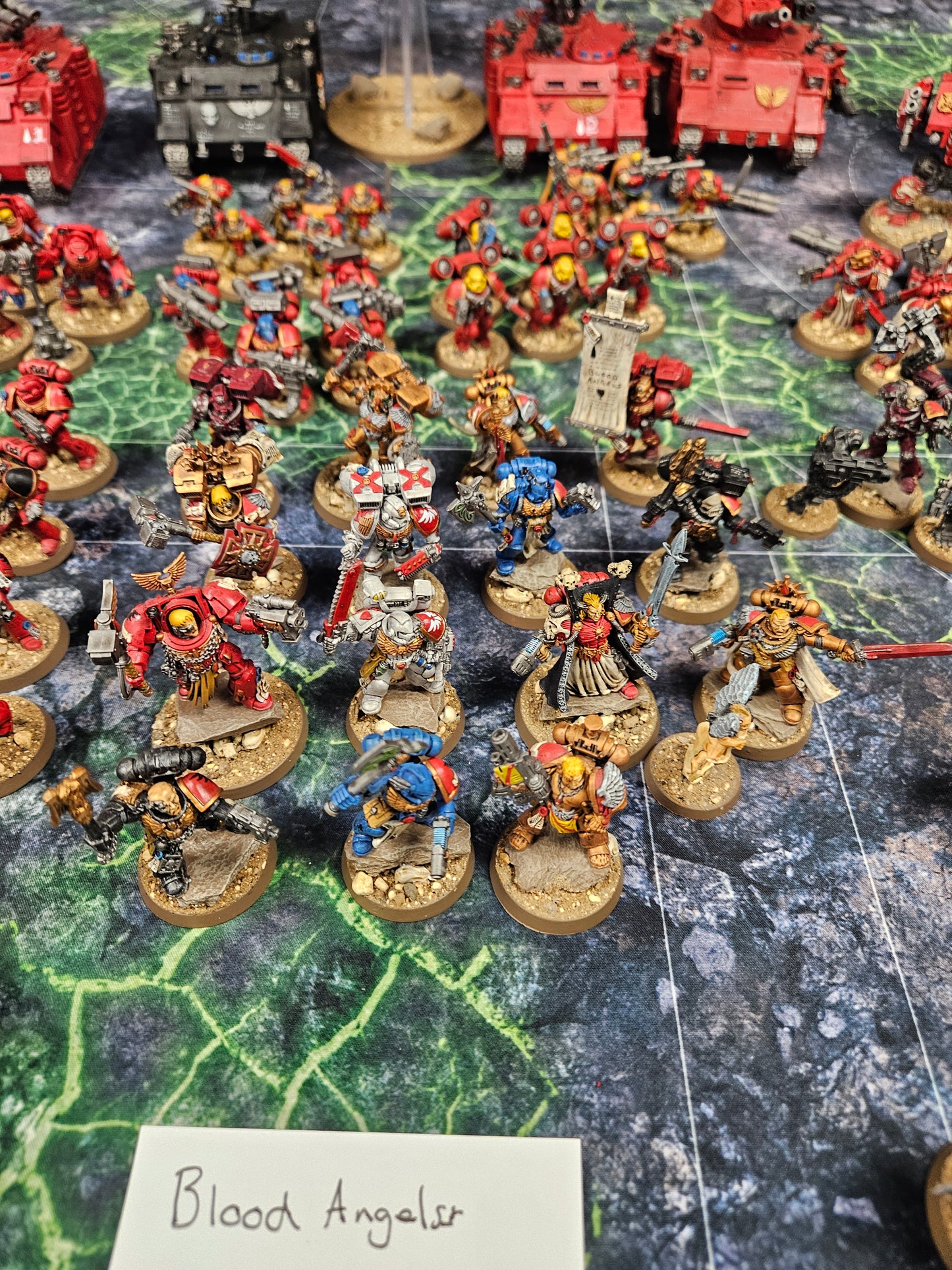 Blood Angels Army Space Marines Warhammer 40k