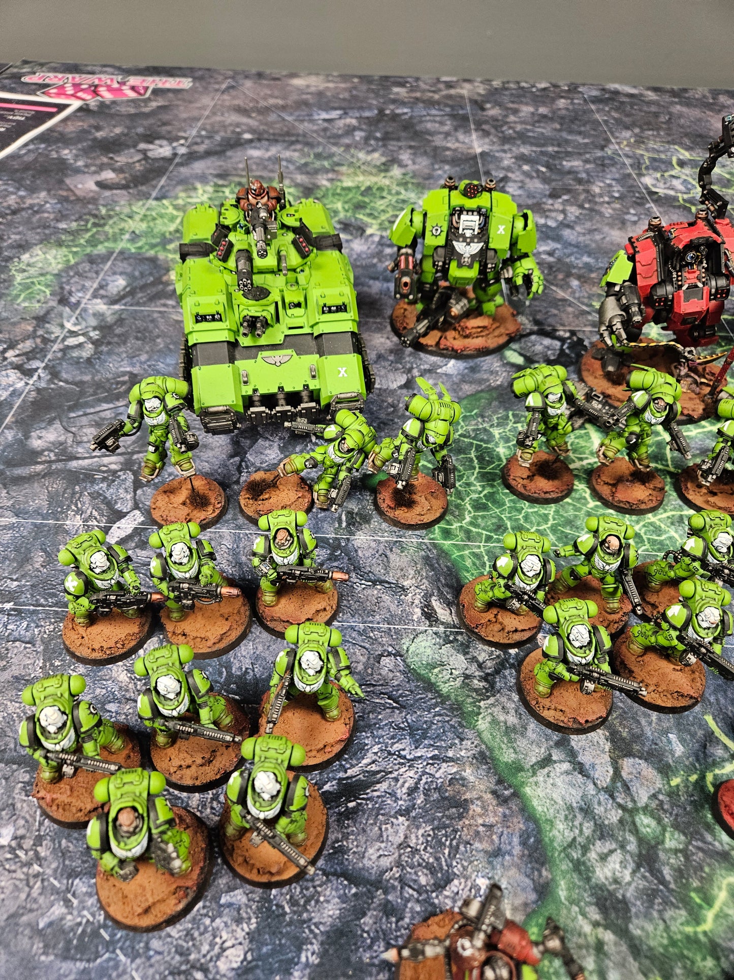 Primaris Salamanders Army Space Marines Warhammer 40k
