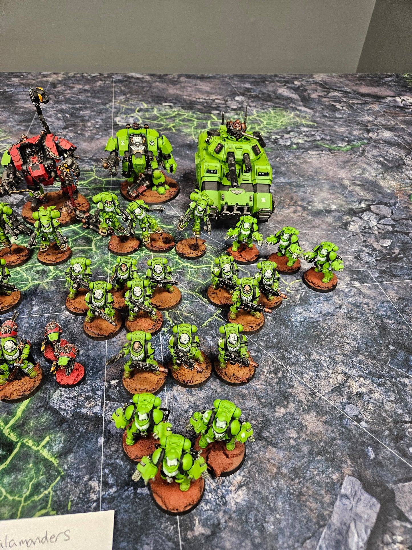 Primaris Salamanders Army Space Marines Warhammer 40k