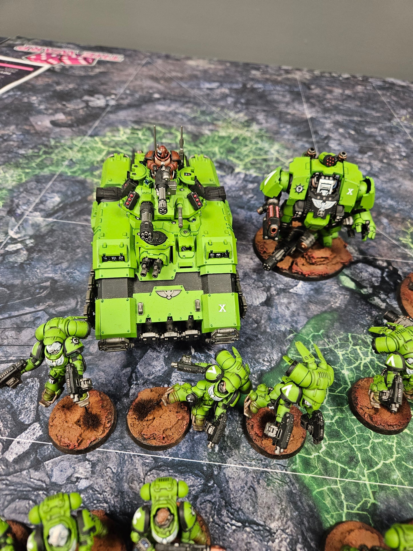 Primaris Salamanders Army Space Marines Warhammer 40k