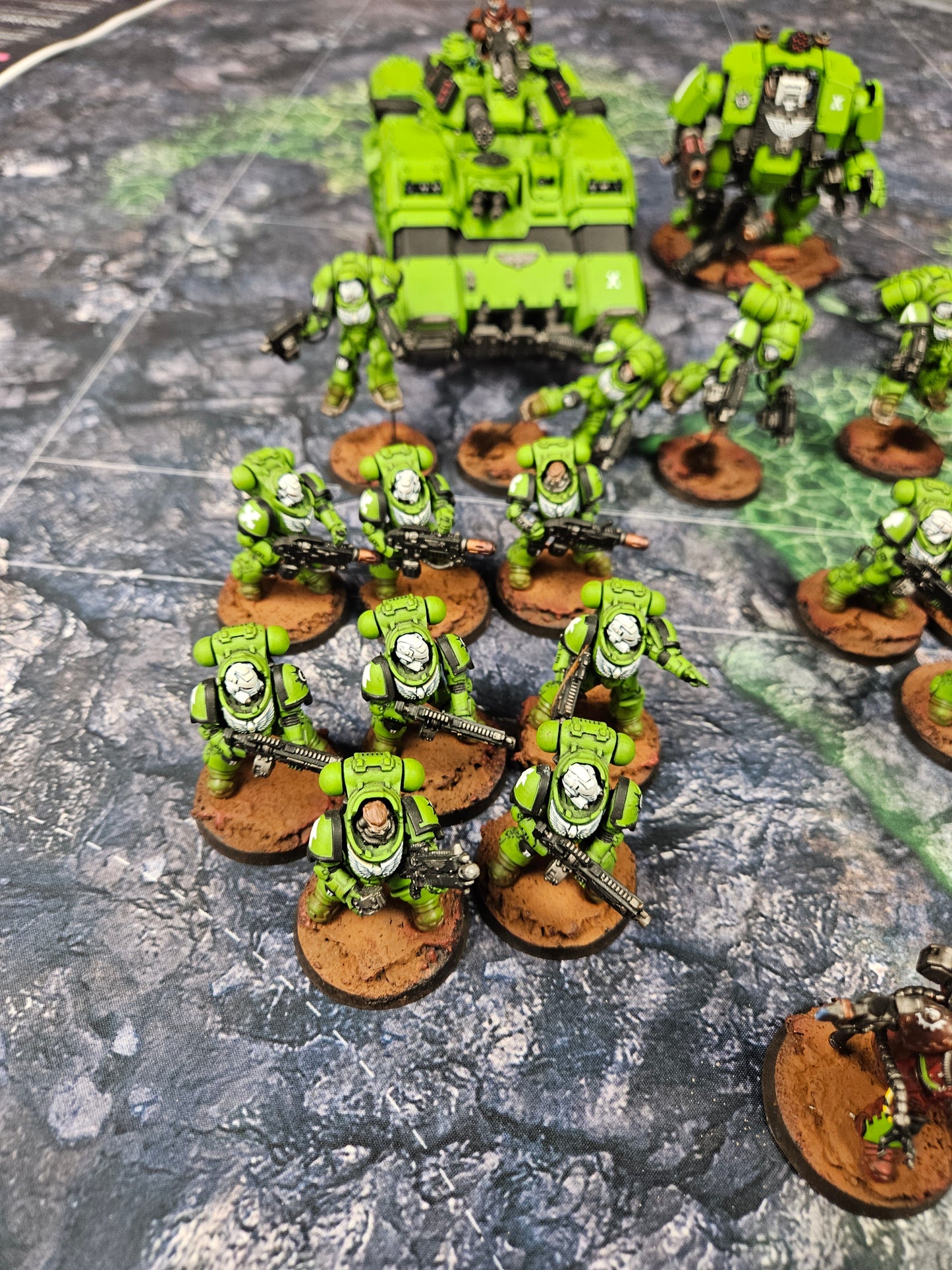 Primaris Salamanders Army Space Marines Warhammer 40k