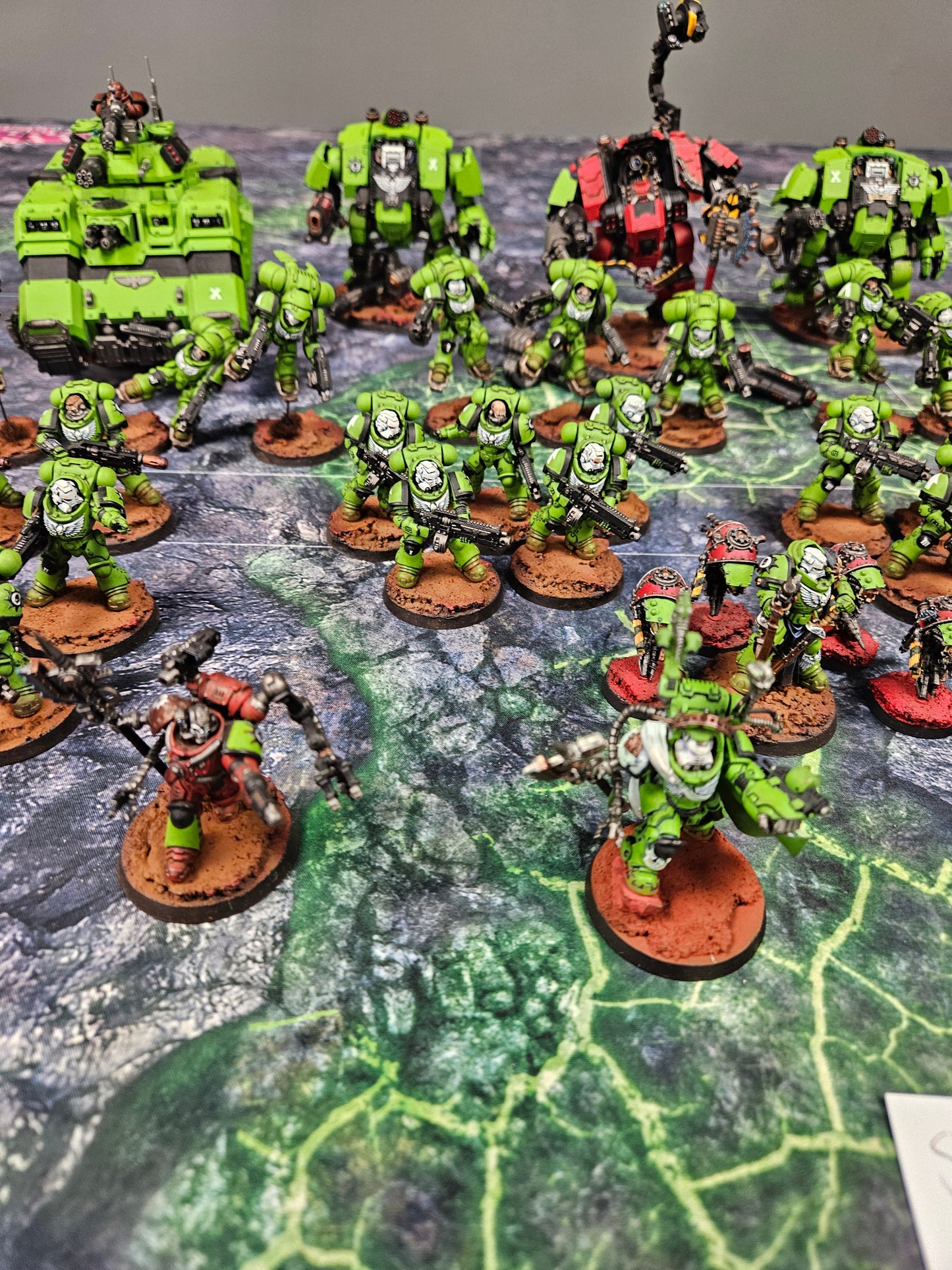 Primaris Salamanders Army Space Marines Warhammer 40k
