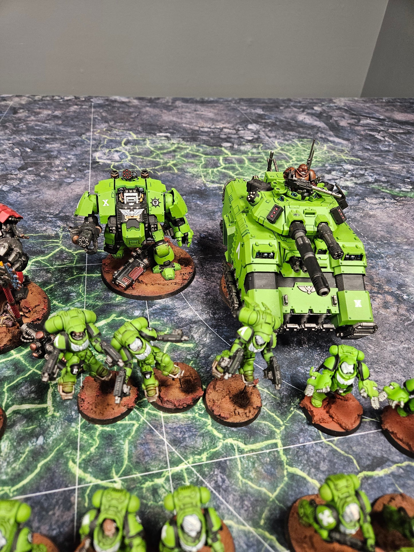Primaris Salamanders Army Space Marines Warhammer 40k