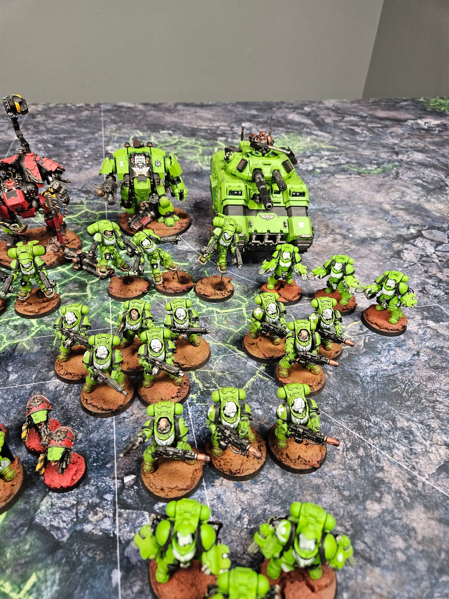 Primaris Salamanders Army Space Marines Warhammer 40k