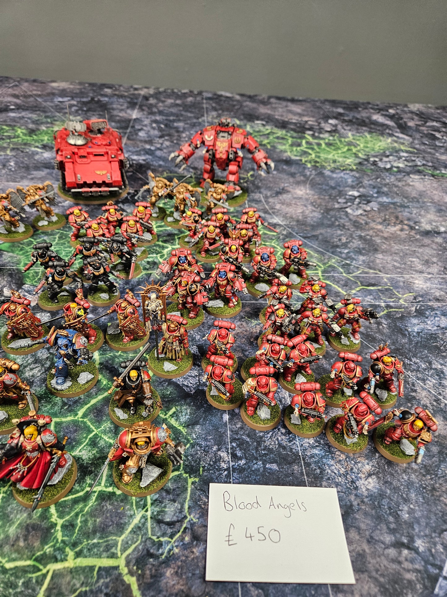 Primaris Blood Angels Army Space Marines Warhammer 40k