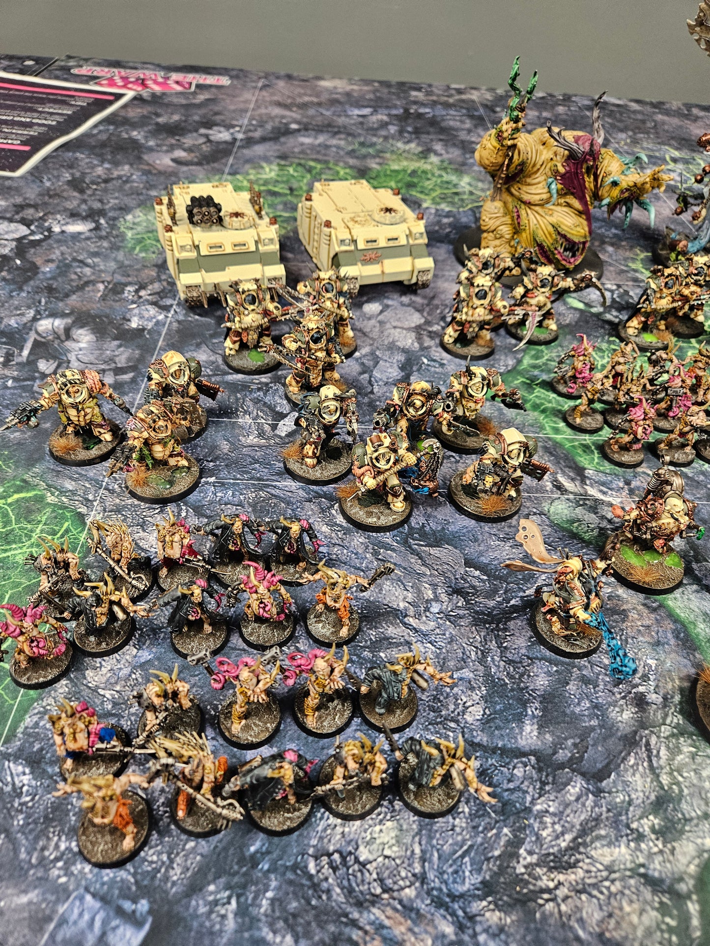 Death Guard Army Chaos Space Marines Warhammer 40k