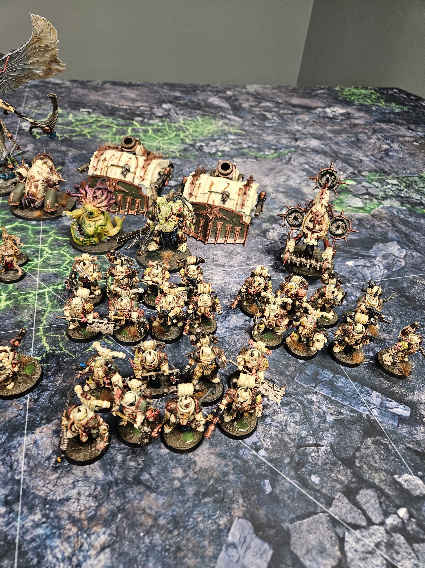 Death Guard Army Chaos Space Marines Warhammer 40k