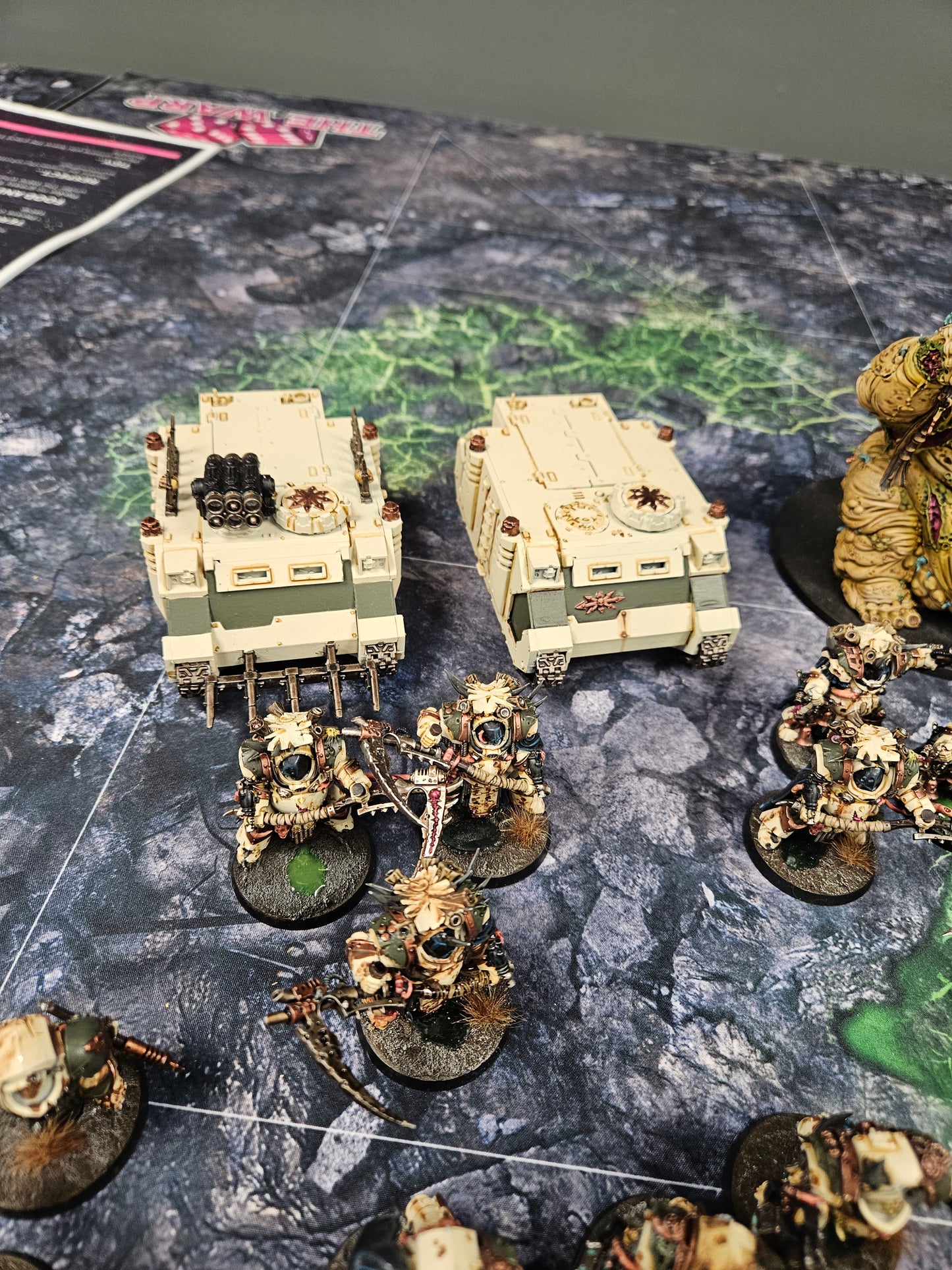 Death Guard Army Chaos Space Marines Warhammer 40k