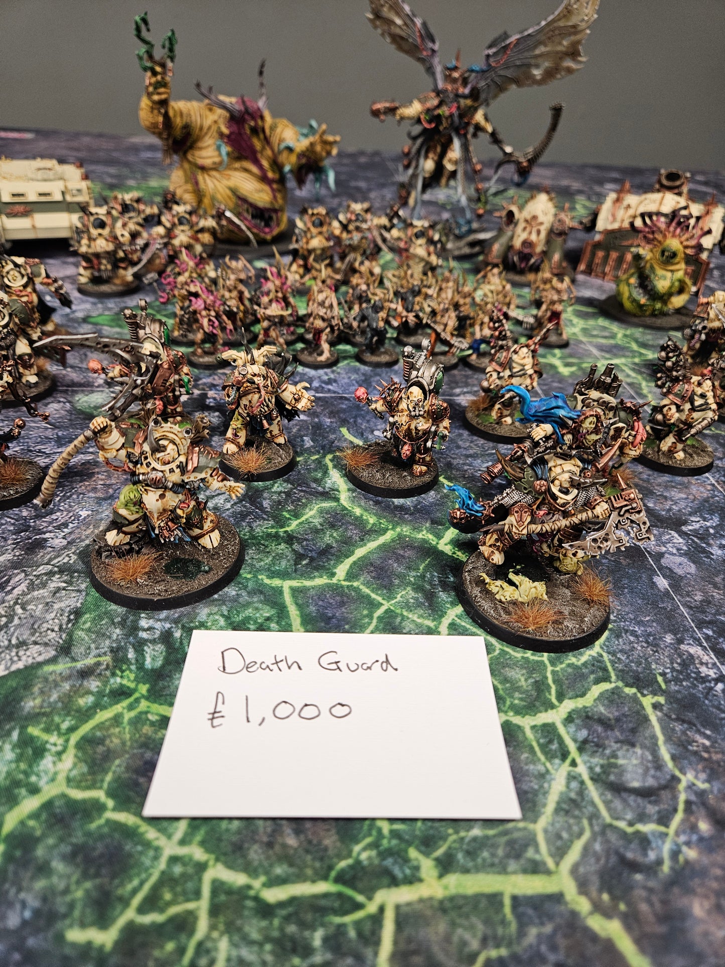 Death Guard Army Chaos Space Marines Warhammer 40k