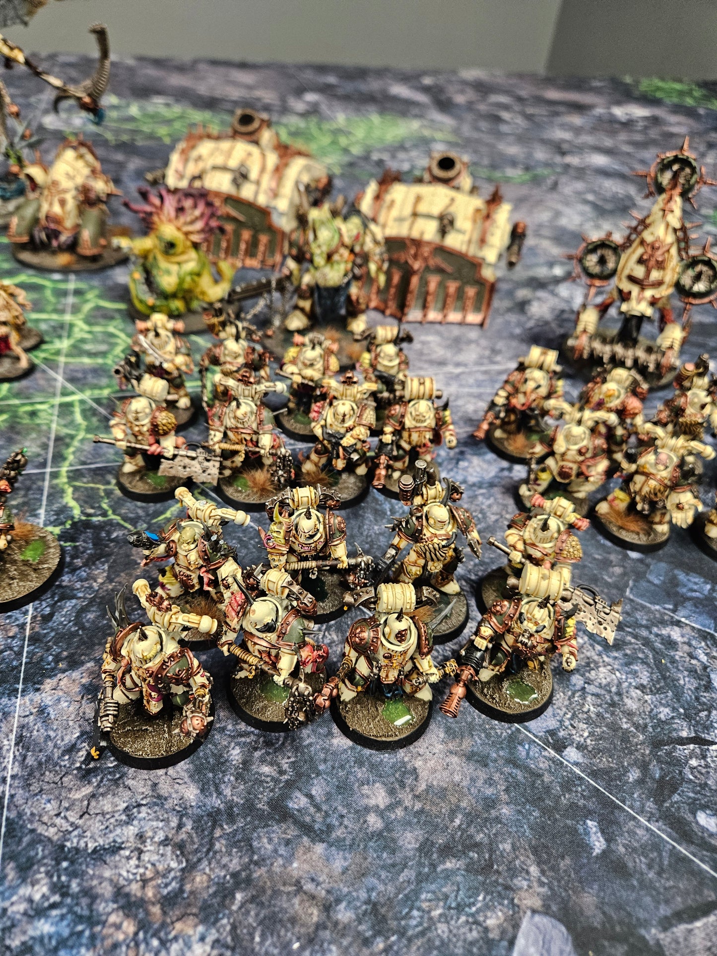 Death Guard Army Chaos Space Marines Warhammer 40k