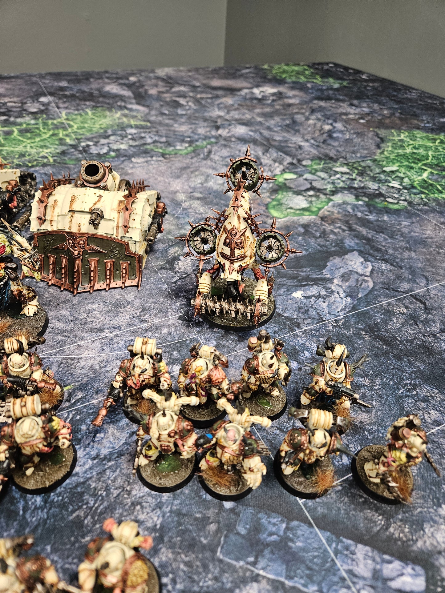 Death Guard Army Chaos Space Marines Warhammer 40k