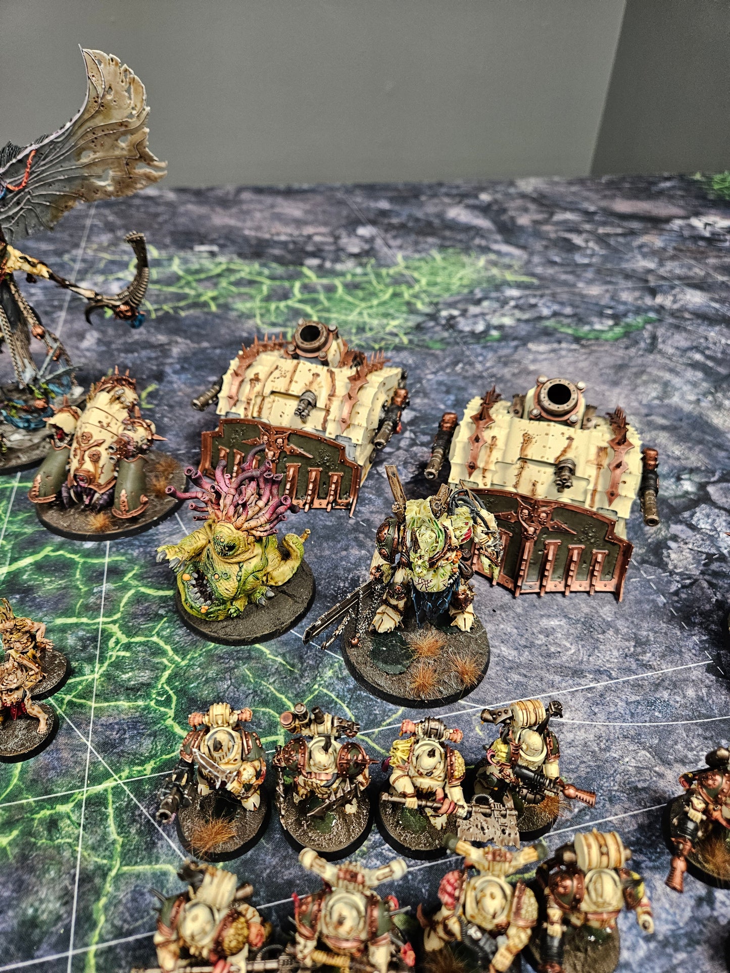 Death Guard Army Chaos Space Marines Warhammer 40k